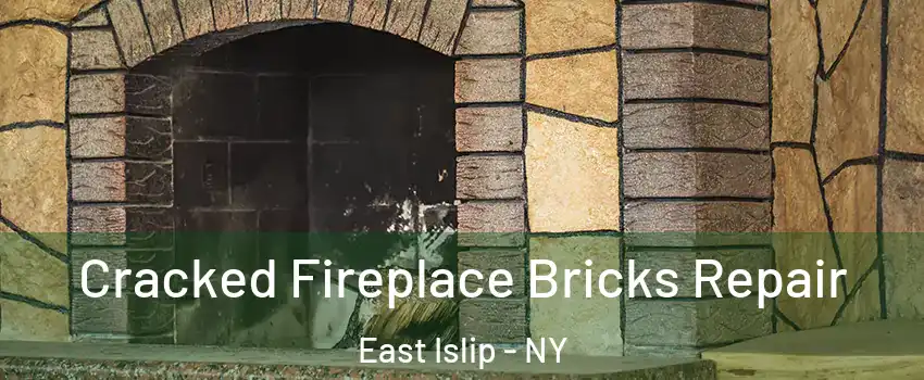  Cracked Fireplace Bricks Repair East Islip - NY