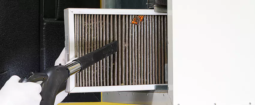 Clogged Air Duct Cleaning Process in East Islip, NY