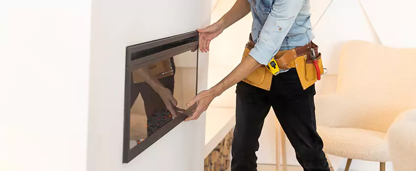 Metal Fireplace Installation in East Islip, New York