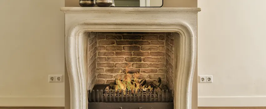 Vintage-style Fireplace Redesign in East Islip, New York