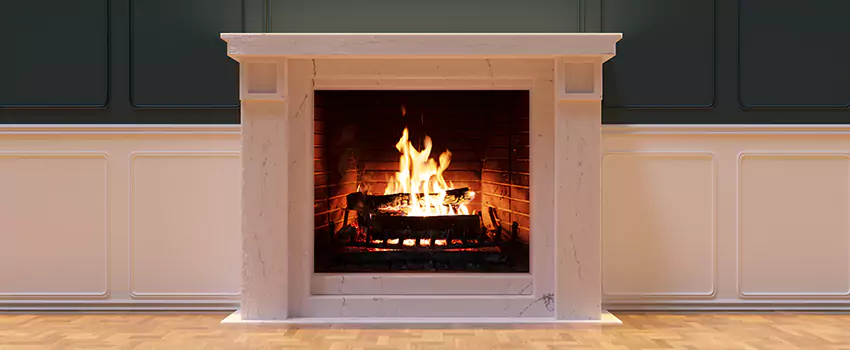 Open Flame Wood-Burning Fireplace Installation Services in East Islip, New York