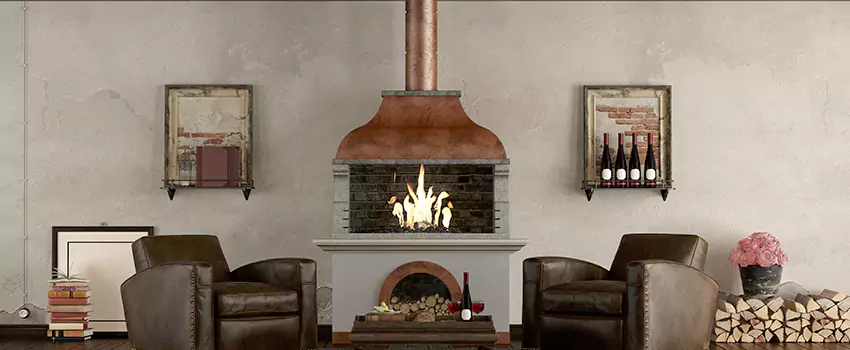 Thelin Hearth Products Providence Pellet Insert Fireplace Installation in East Islip, NY