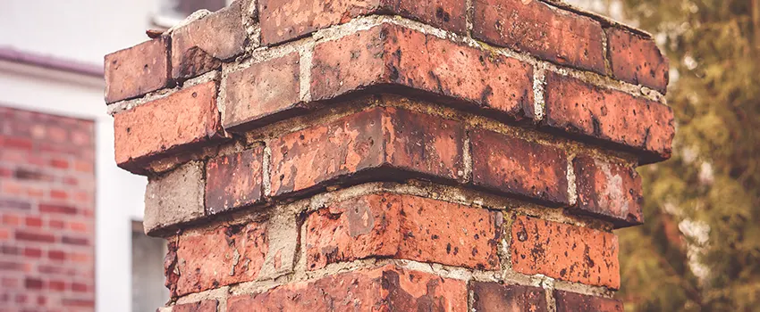 Cracked Chimney Bricks Repair Cost in East Islip, New York