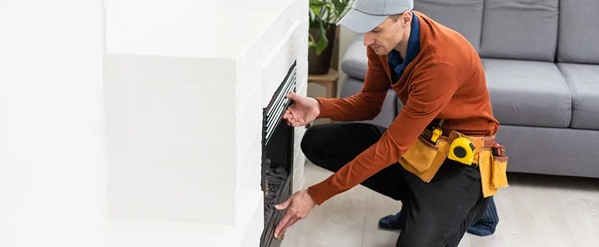 Cost of Fireplace Door Installation Service in East Islip, New York