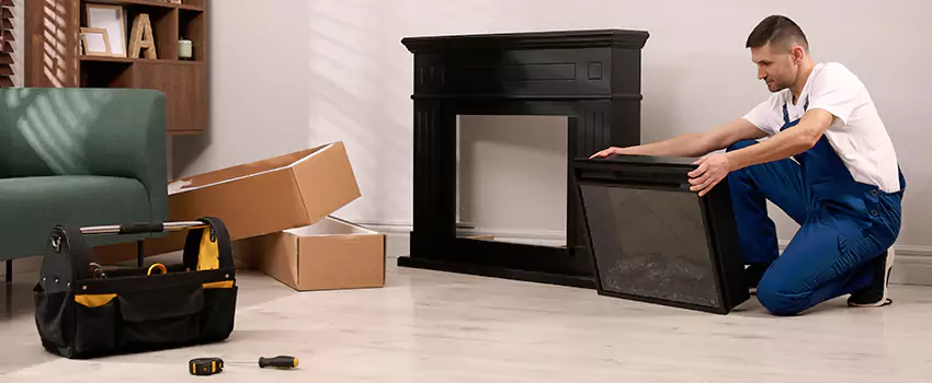 Old Rusted Metal Fireplace Repair And Replacement in East Islip, NY